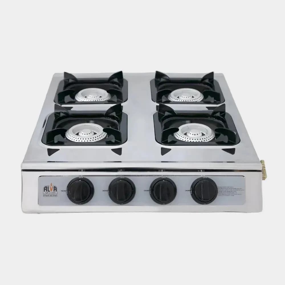 4-burner Stainless Steel Gas Stove
