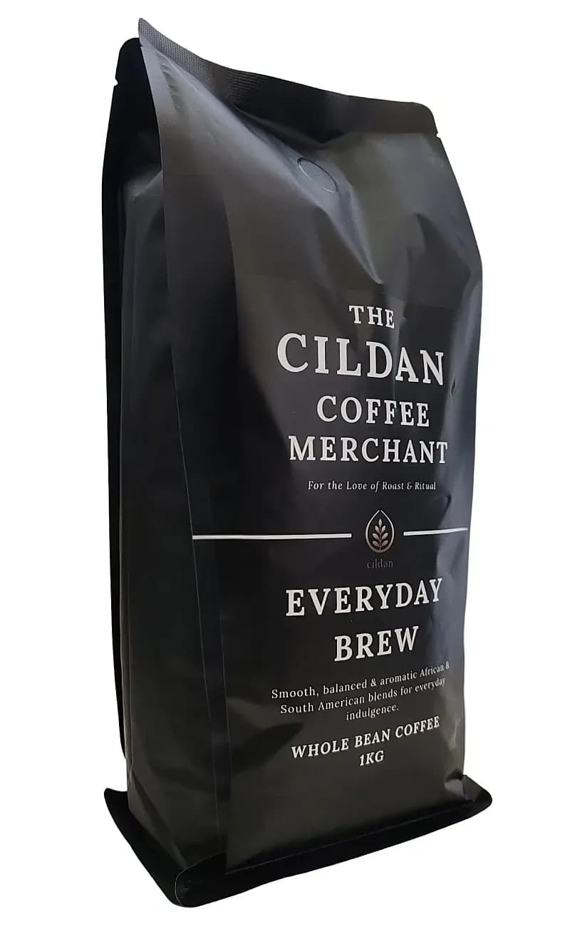 Everyday Brew Whole Coffee Beans - The Cildan Coffee Merchant 1kg - 1kg Whole Beans