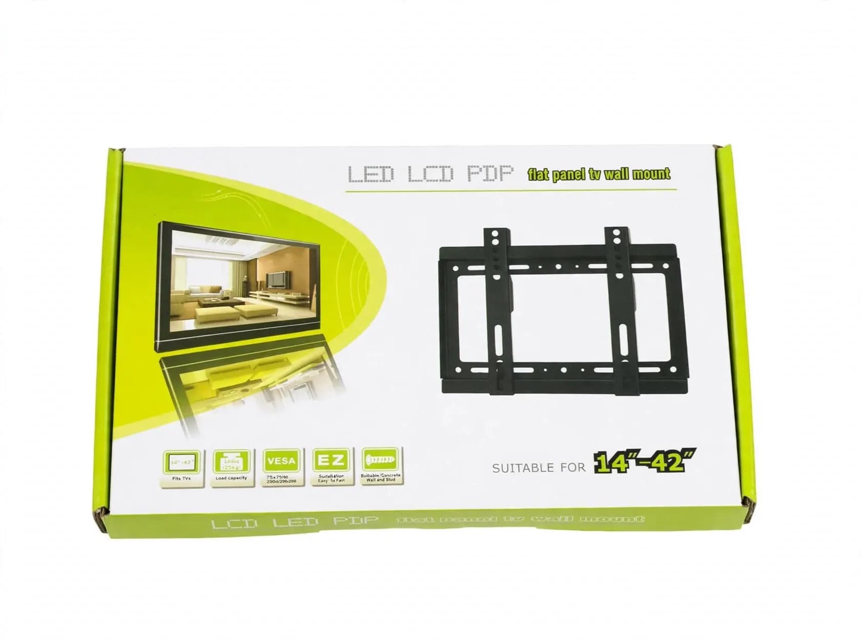 Heavy Duty 14"–42" TV Wall Mount Bracket