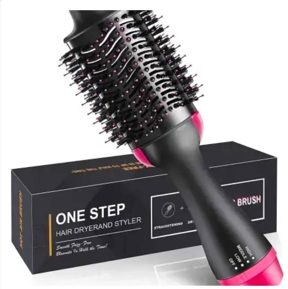 One-Step Hair Dryer and Styler Brush- Hot Air Styling Combo