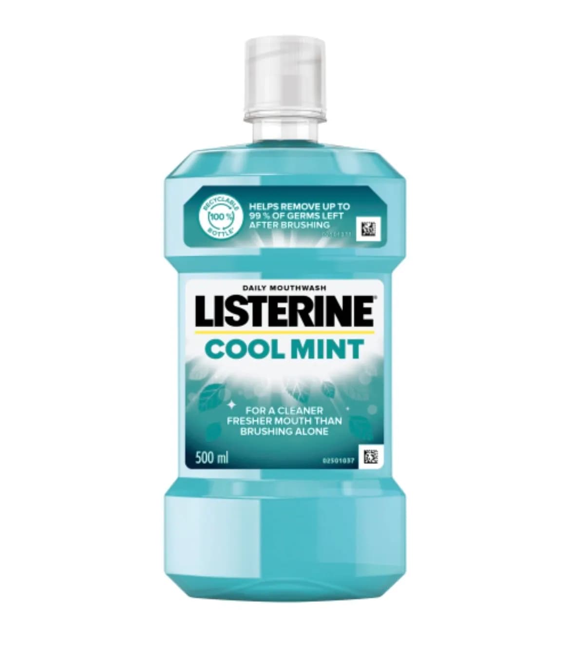 Listerine Cool Mint Mouthwash (500ml)