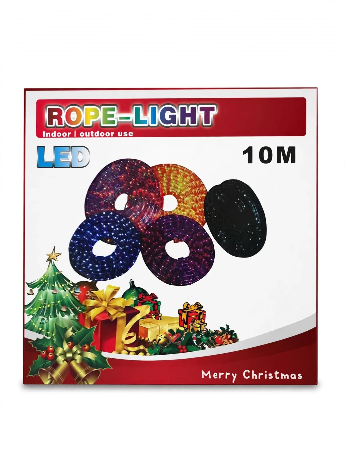 10M Flexible Waterproof LED Rope Lights for Festive & Outdoor Patio Decor