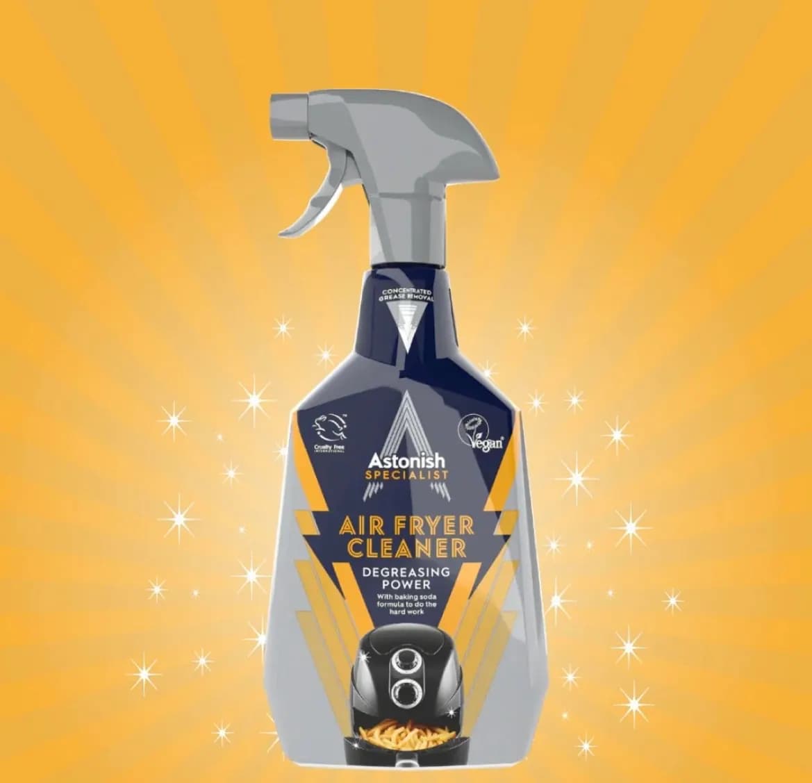 Astonish Specialist Air Fryer Cleaner Spray with Baking Soda (750ml)