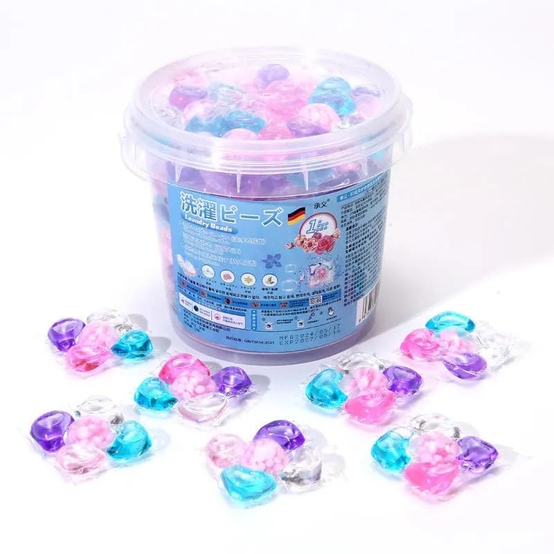 Fragrance Laundry Beads Concentrated Softening Decontamination Detergent Pods Manufacturer Washing Powder 410 kg
