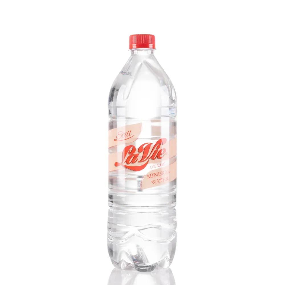La Vie De Luc - 12 x 1lt Still  Bottled Water Mountain Range