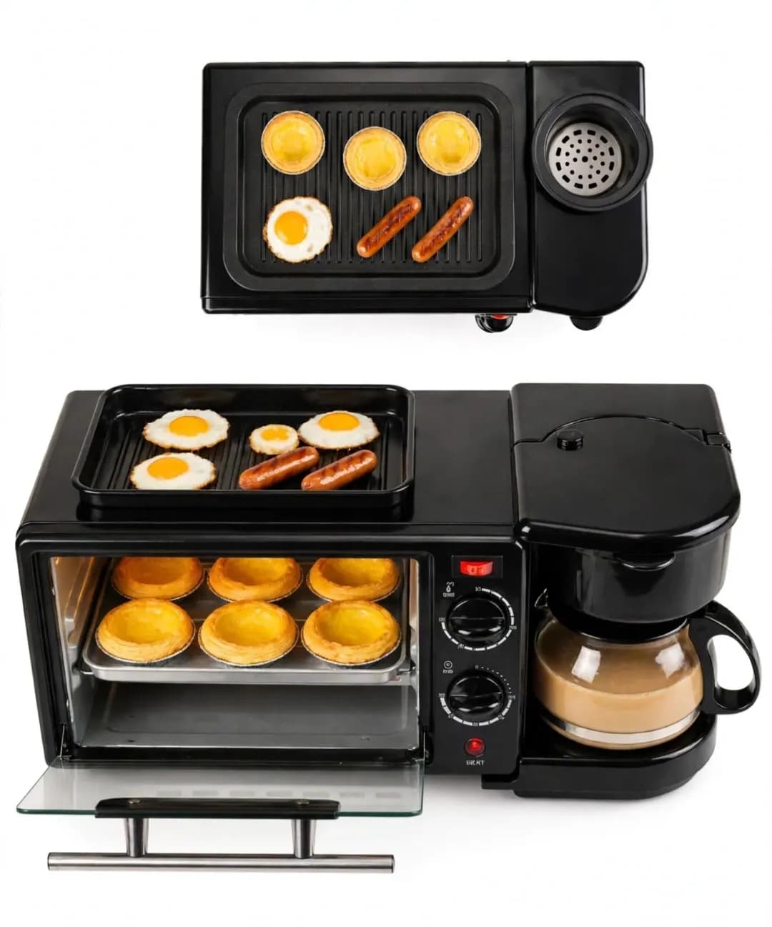 3 in 1 breakfast station