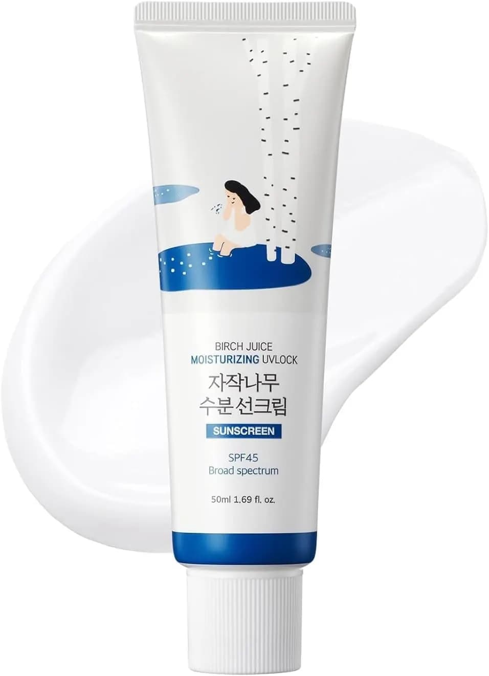 ROUND LAB - Birch Juice Moisturizing Sunscreen (50ml)