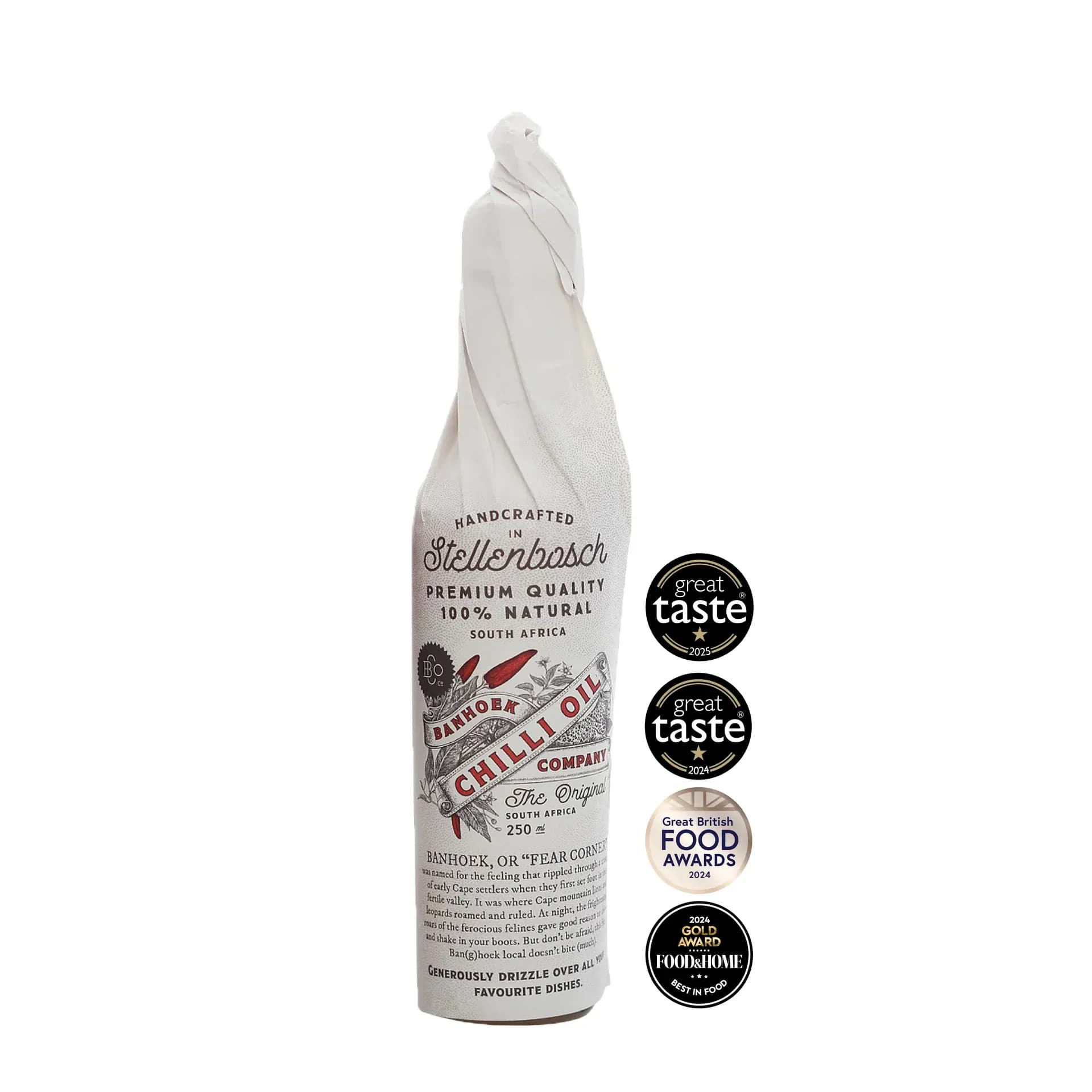 Banhoek Chilli Oil 250ml [Original Wrapped]
