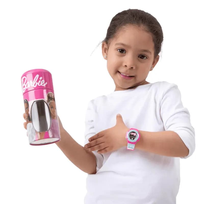Barbie Watch in a Tin Money Bank