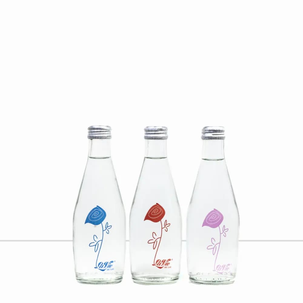 La Vie De Luc Glass Bottle - 24 x 250ml Still Bottled Water Emotions Range