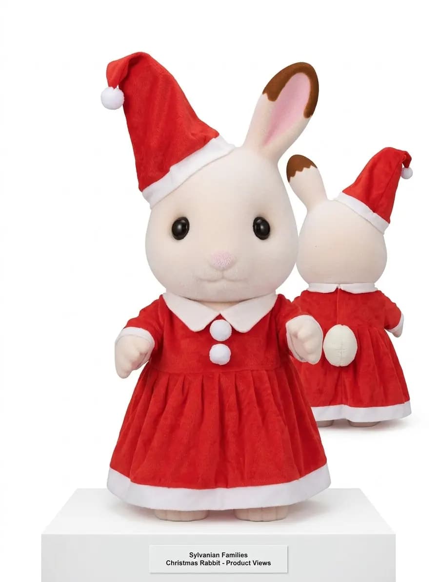 90 cm Sylvanian Chocolate Rabbit Collectors Item