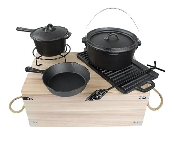 8-piece Outdoor Cooking Set