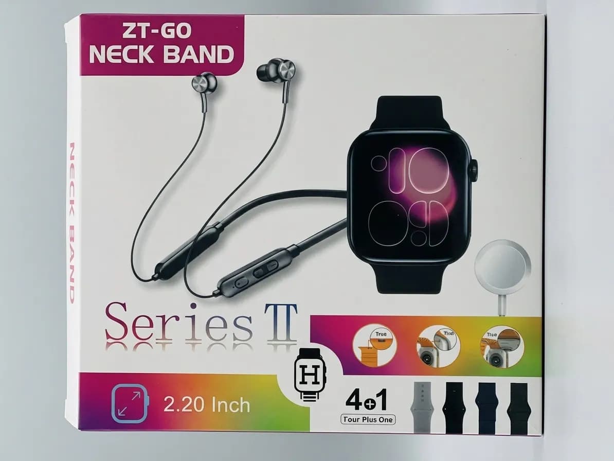 Series 4-in-1 Smartwatch & Neckband Ultimate Pack