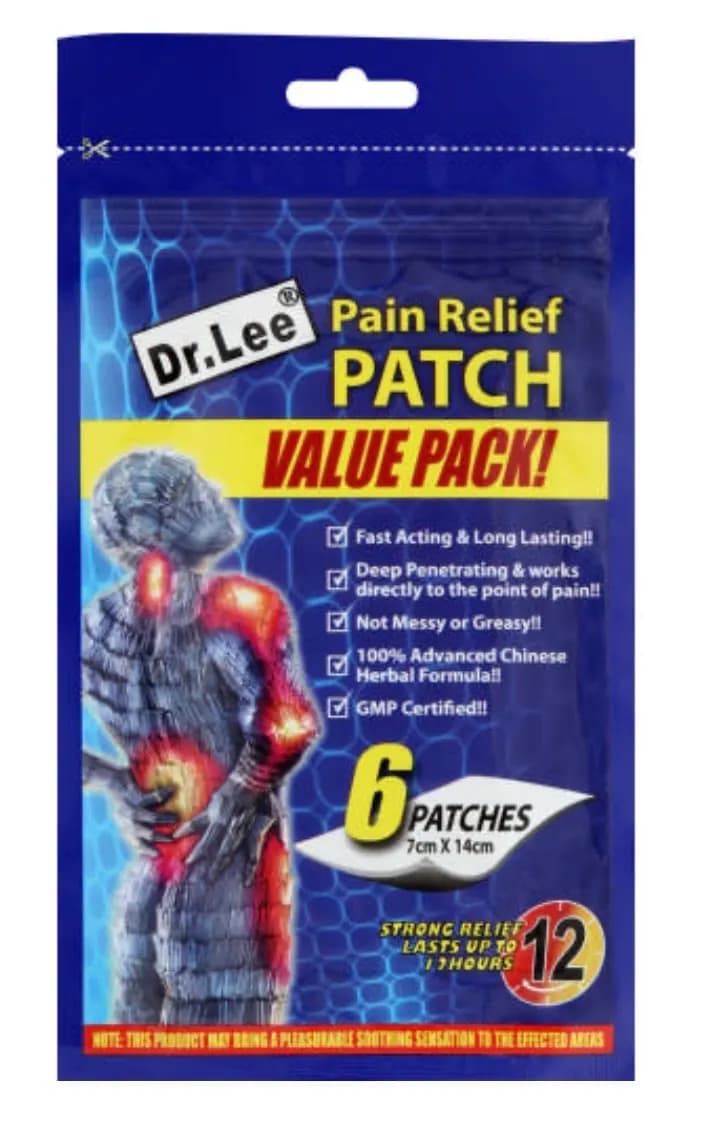 Dr. Lee Pain Relief Patches (6-Patch Value Pack)