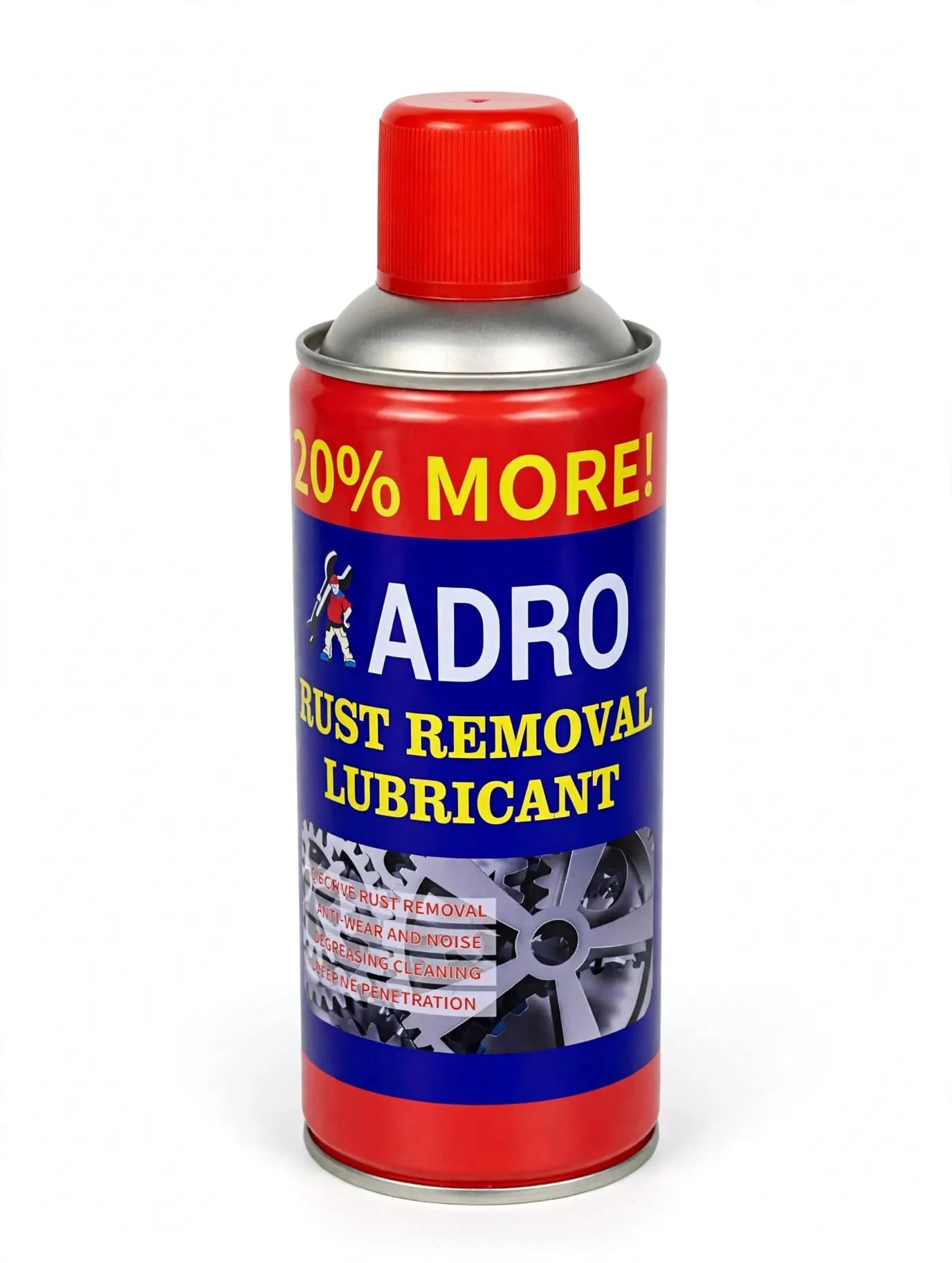 ADRO Multi-Purpose Rust Removal & Penetrating Lubricant Spray (650ml)