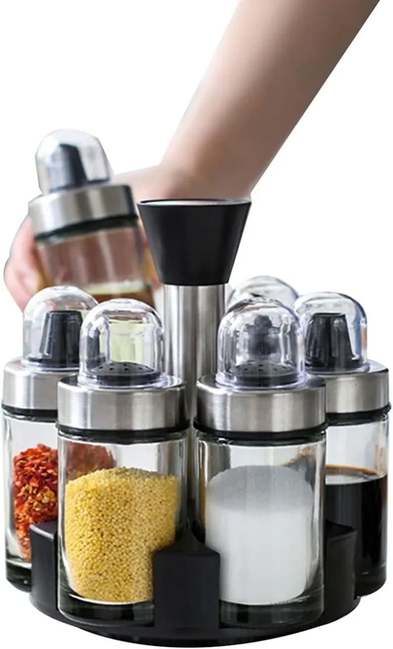 Spice Set Spice Set Stainless Steel, Glass