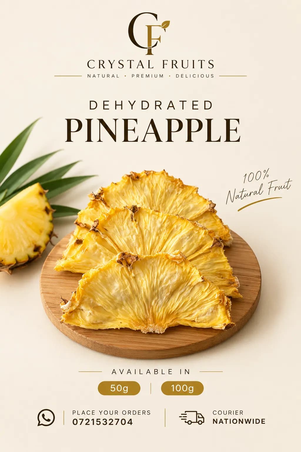 Dehydrated Pineapple Slices