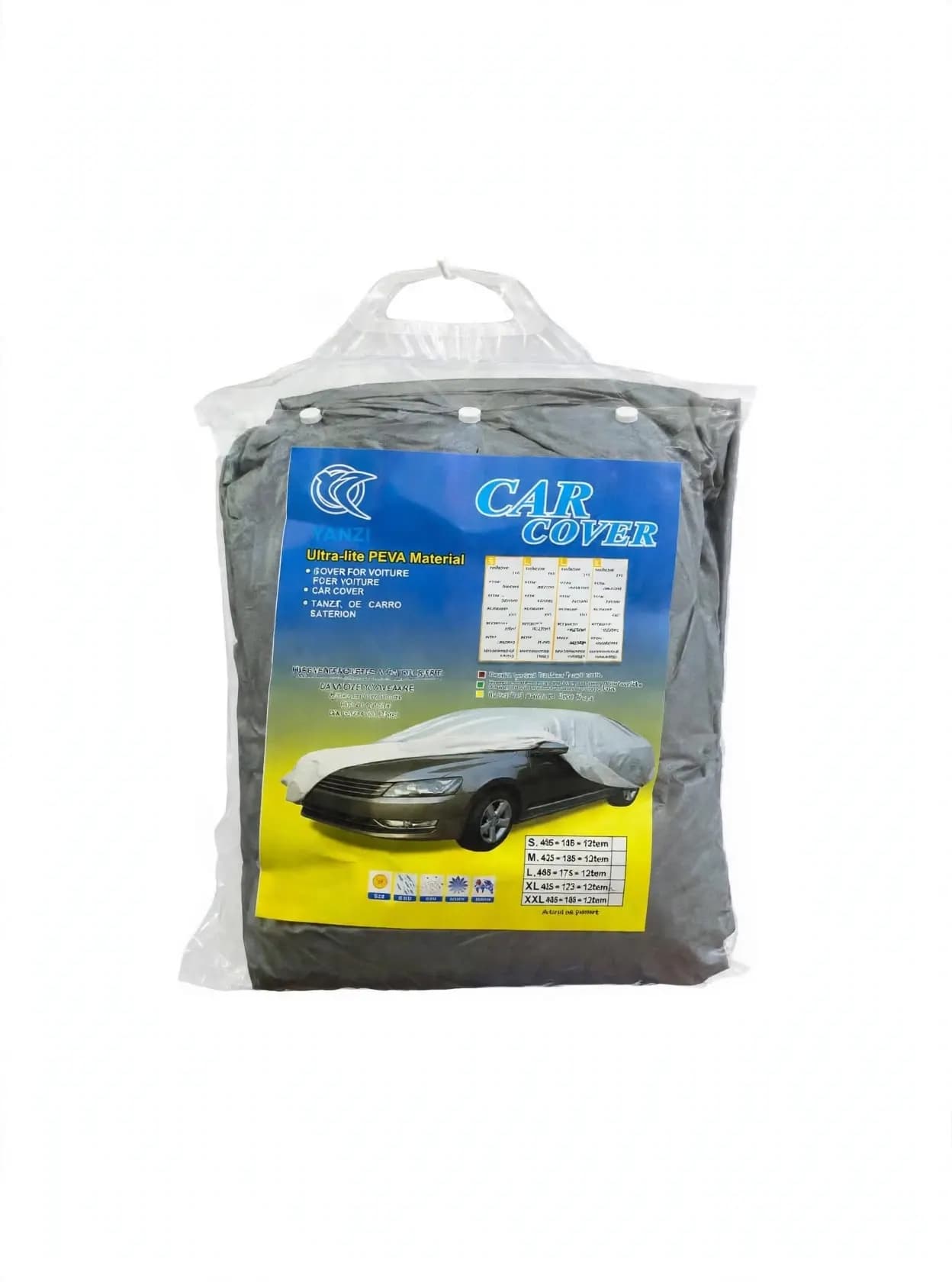Universal All-Weather PEVA Car Cover - UV, Water & Dust Protection