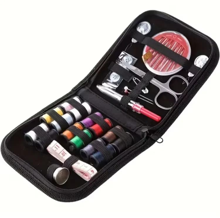 24-Piece Large-Eye Steel Needle Sewing Kit