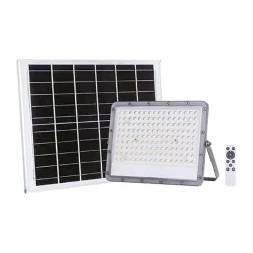 Illuimn8 100w solar flood light slim
